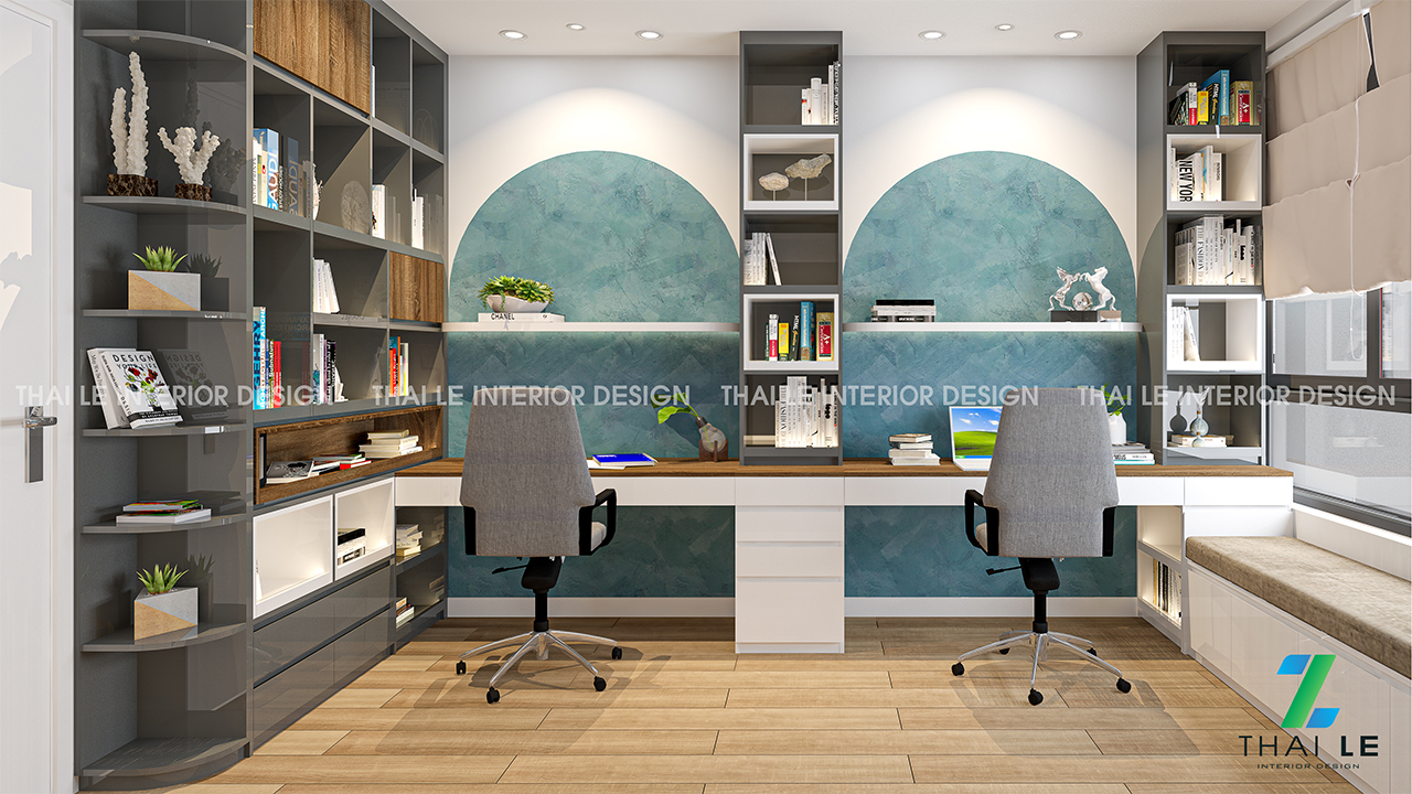 Thiết kế nội thất căn hộ The Peak Midtown Q7 - 115m2